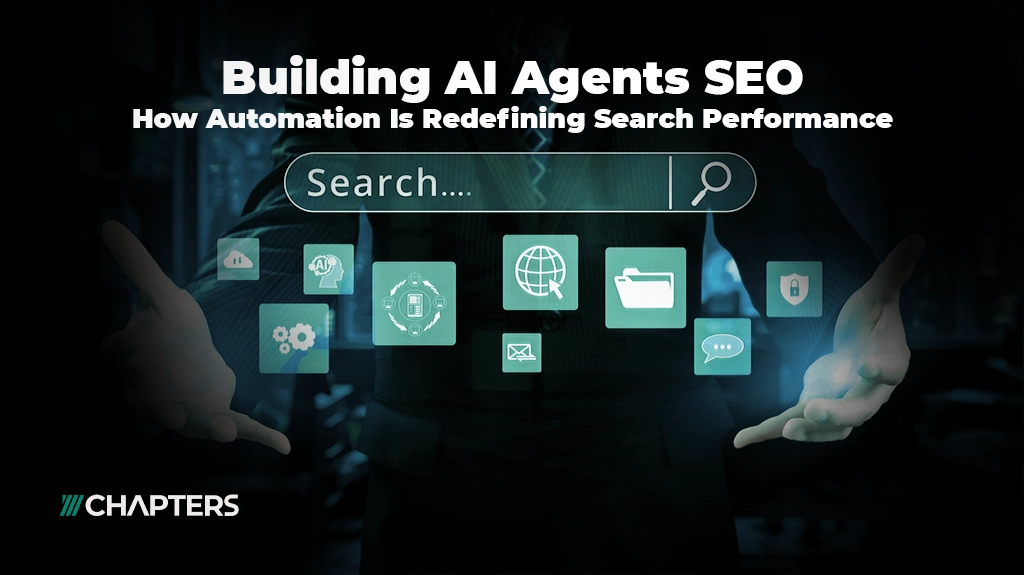 cover image for a blog titled "Building AI Agents SEO"